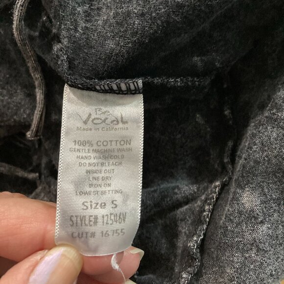 Vocal Black and Orange Tribal Fringe Vest - Picture 6 of 10